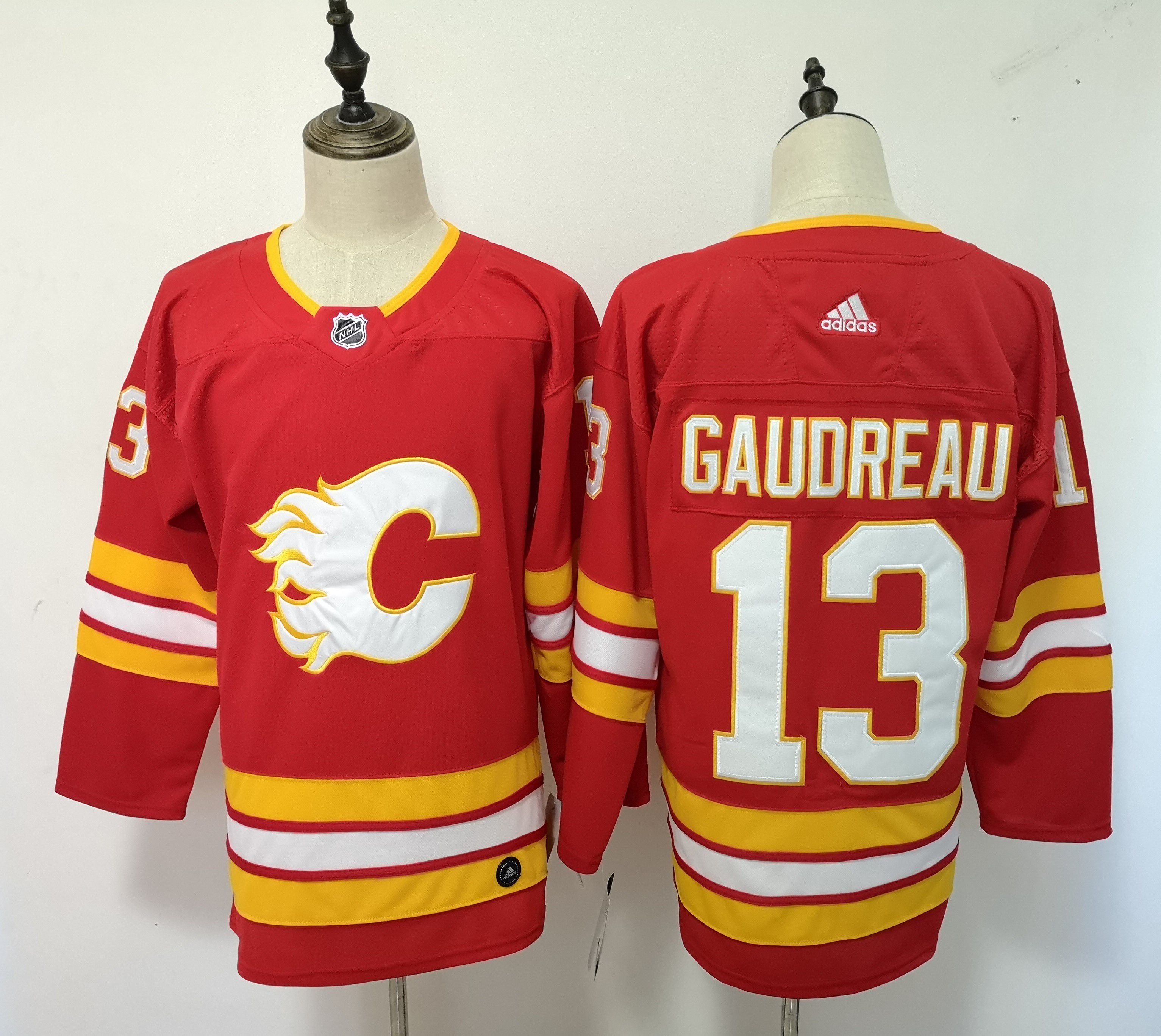 Men Calgary Flames #13 Gaudreau Red Adidas Alternate Authentic Stitched NHL Jersey->washington capitals->NHL Jersey